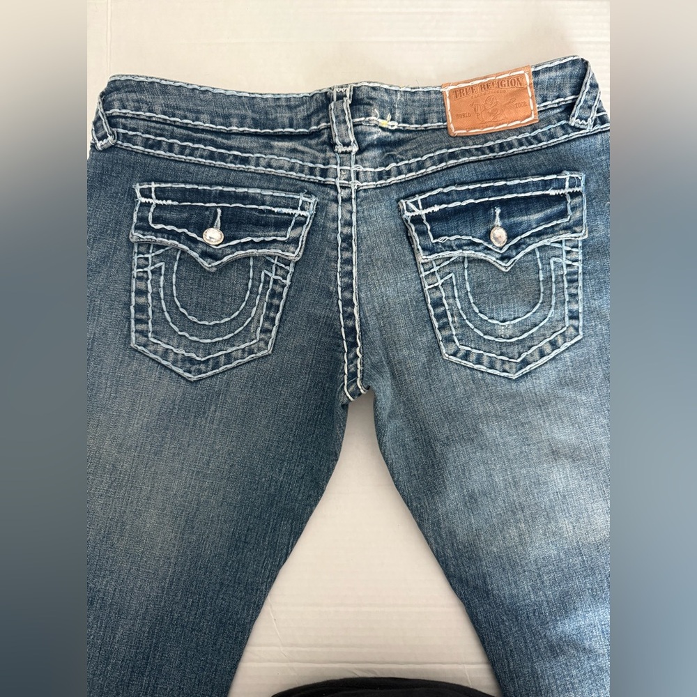 Low Rise True Religion Jeans Size 32 - Picture 3 of 13